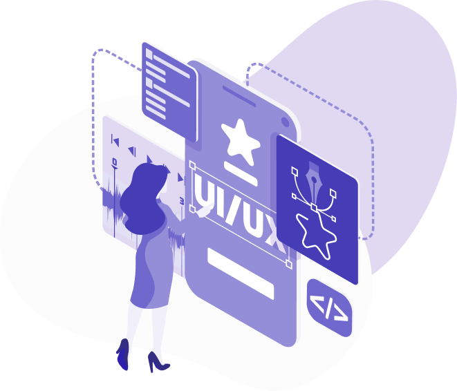 user experience in hand with design