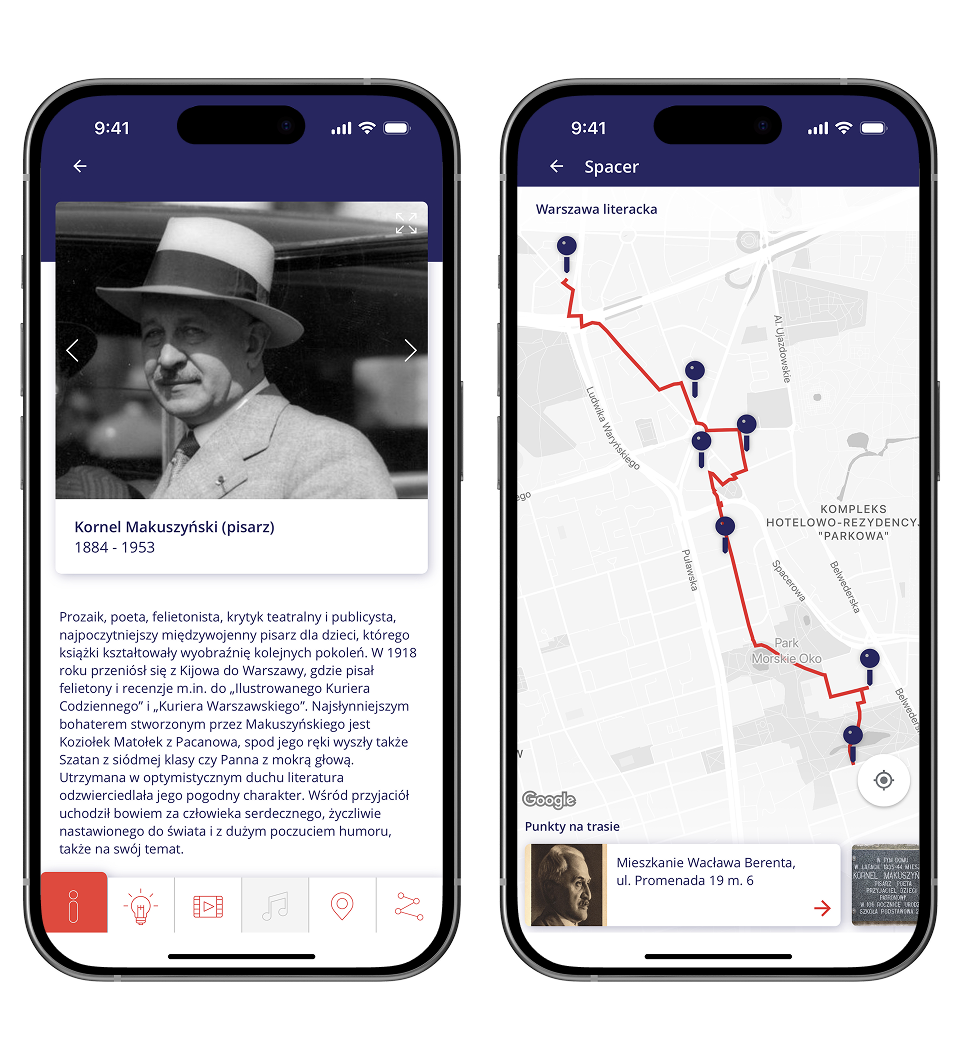 walking routes full of memories