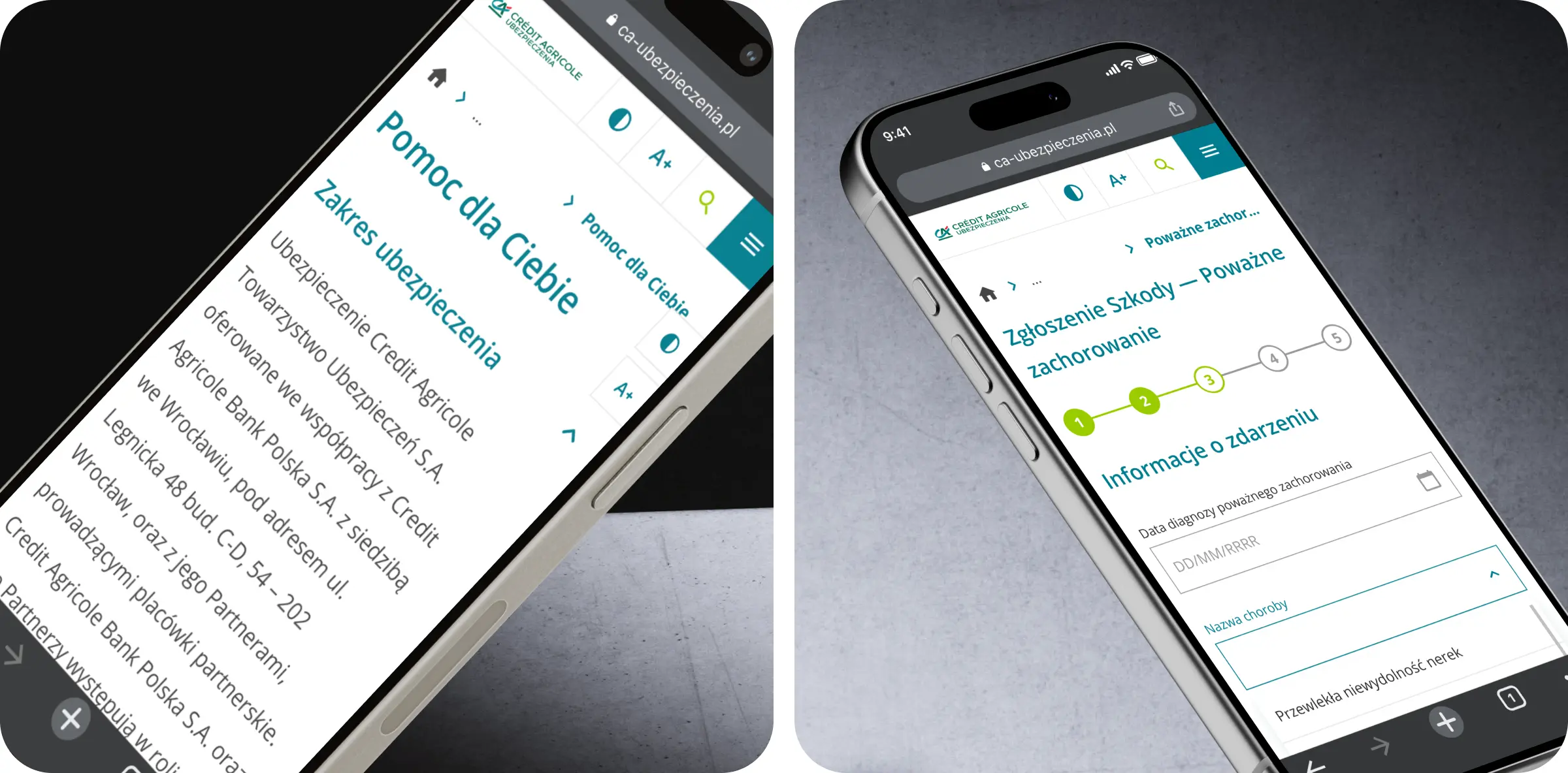 simple navigation, clear process