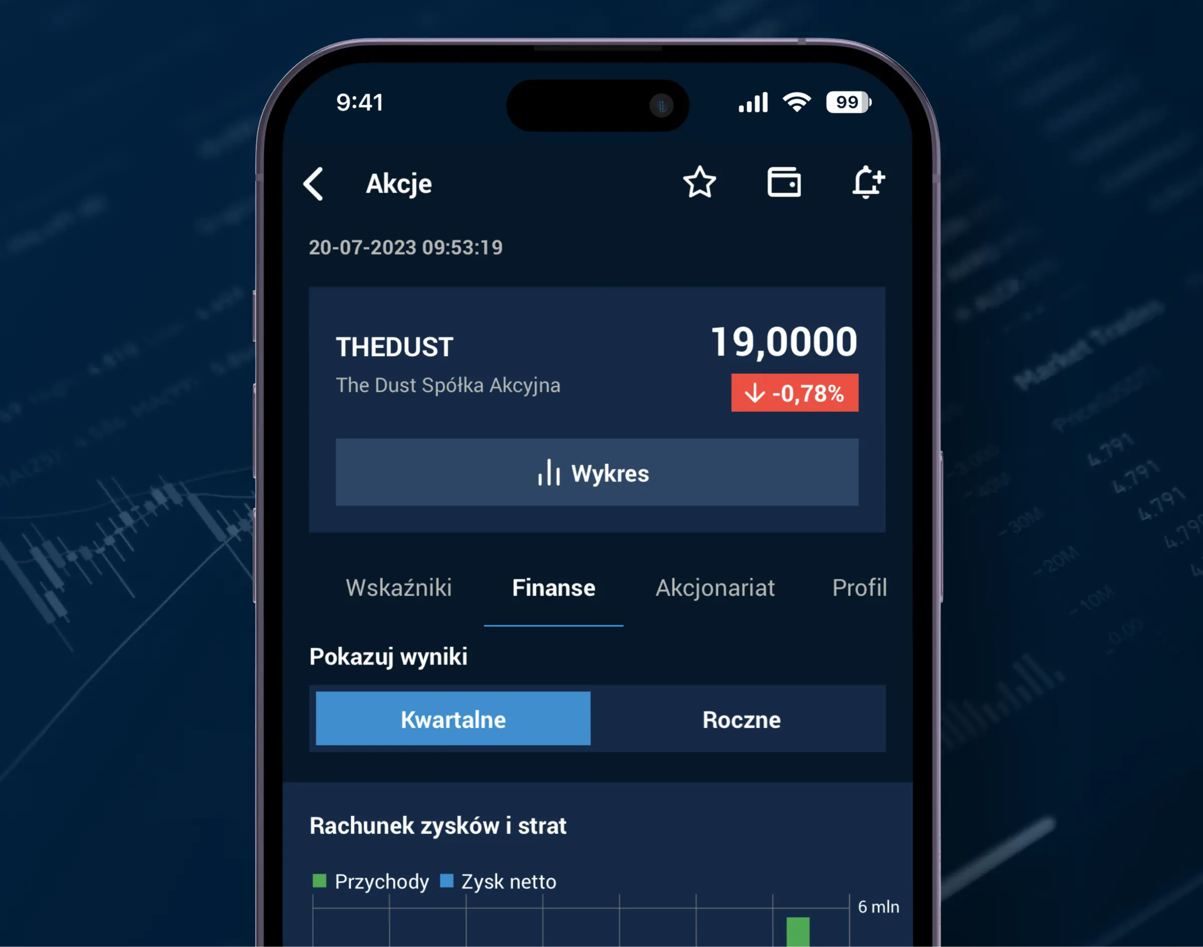 stock prices in your pocket