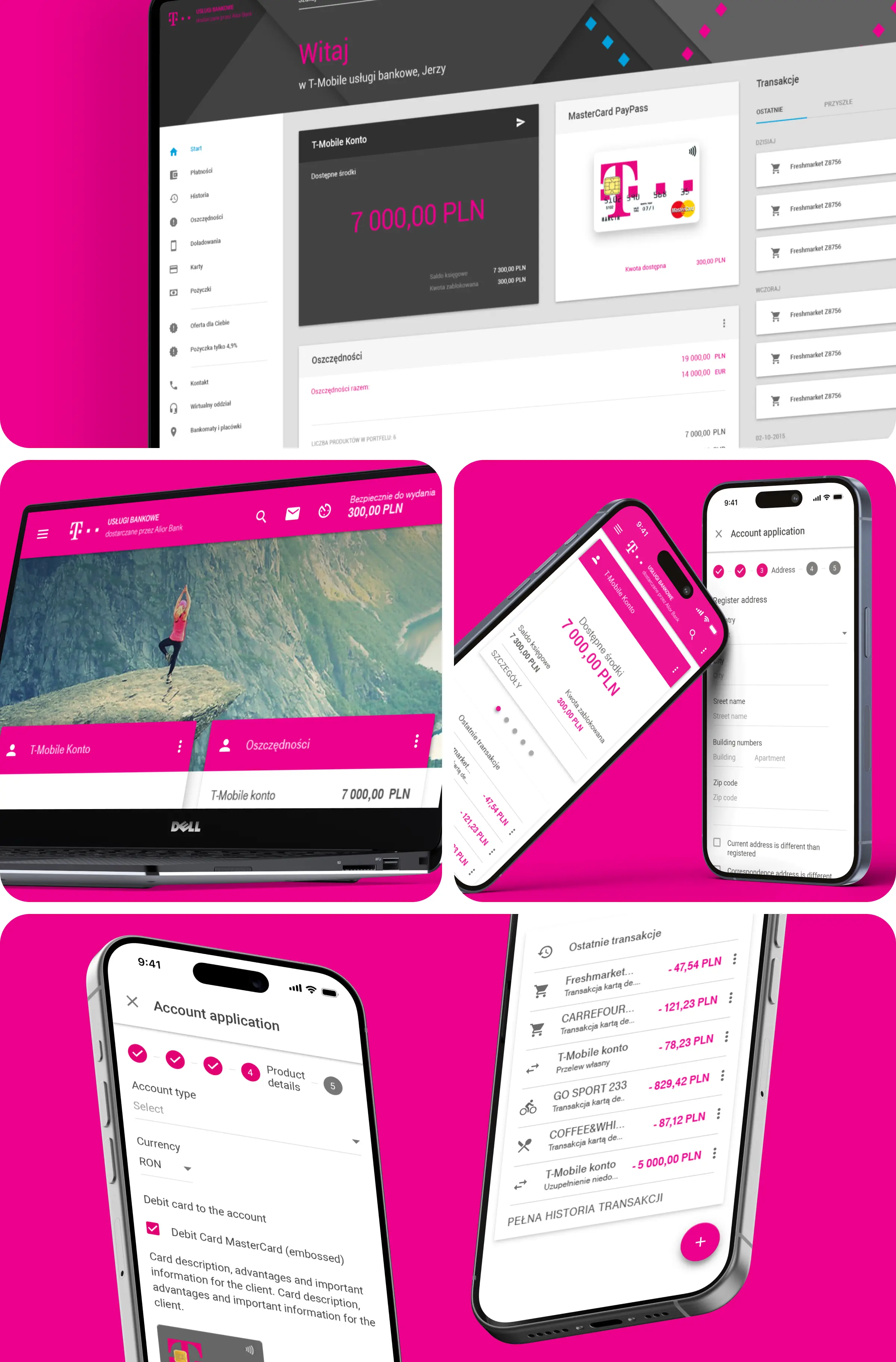 image of online banking platform